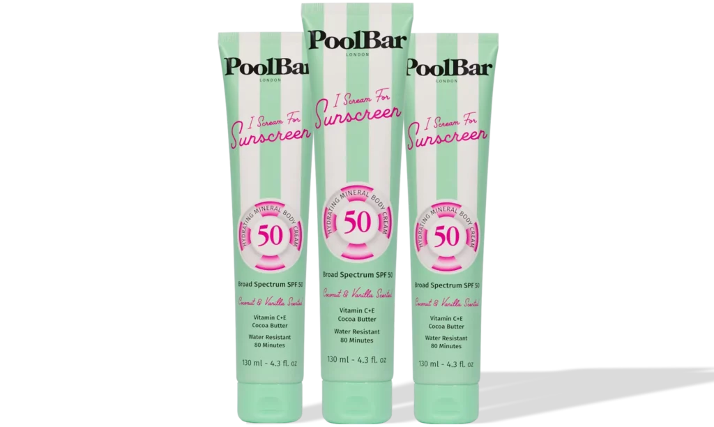 closer together iscreamforsuncream spf50 x3