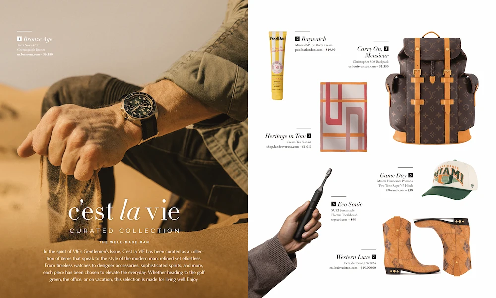 vie magazine c'est la vie issue spread 1